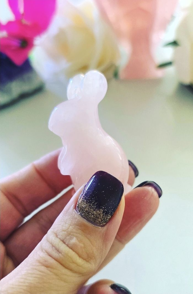 Rabbit : Rose Quartz