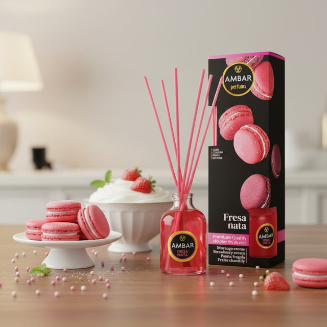 Mikado Ambar Fraise chantilly