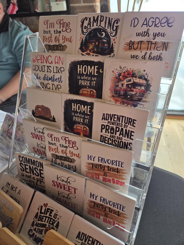 Ceramic coaster