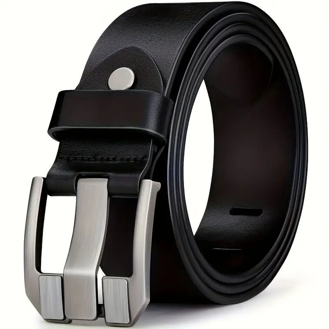 Ceinture en PU pour hommes 120 cm