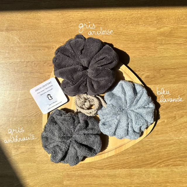 Fleur de douche éponge bambou 