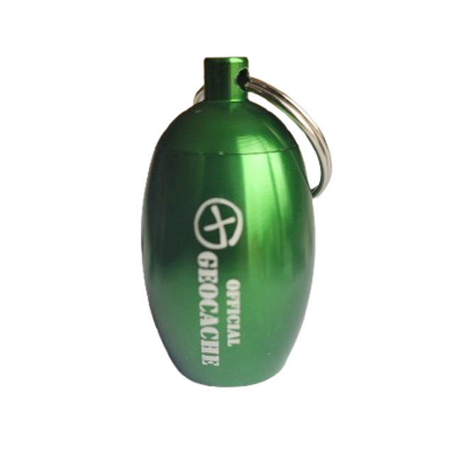 Micro contenant ovale vert