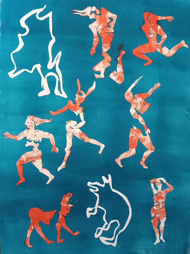 "Jewel thieves" by Jude Montague. Edition of one. 