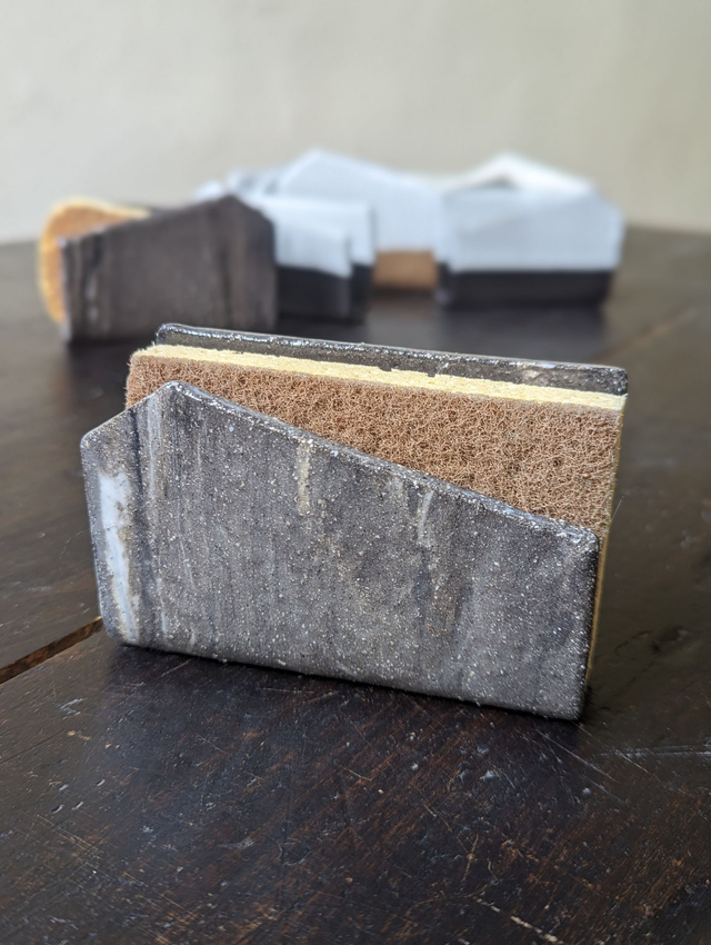 Porte-éponges pour cuisine et salle de bain