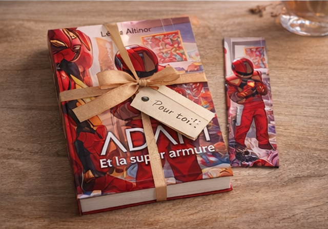 Livre Adam et la super armure
