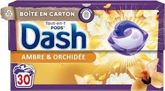 Dash 2 in 1 pods Ambre &orchidee 30 pz