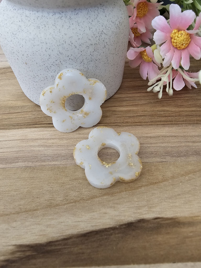 🏵️FLOWER POP interchangeable Gris et Or🏵️