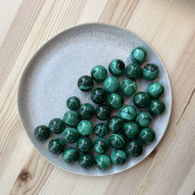 Malachite Spheres