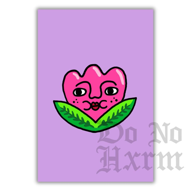 Handsome Flower Art Print (6x4)