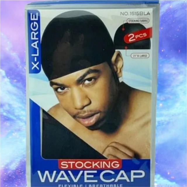 Stocking Wave Cap – 2 Pack | Hair Styling Essentials