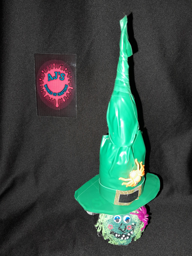 Halloween Hand Made Face &amp; Hat 50ml Re-Fill Bauble (4)