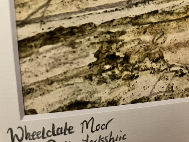 Wheeldale Moor Fine Art Giclee Mounted Print