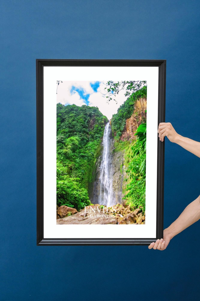 CASCADE Affiche décorative