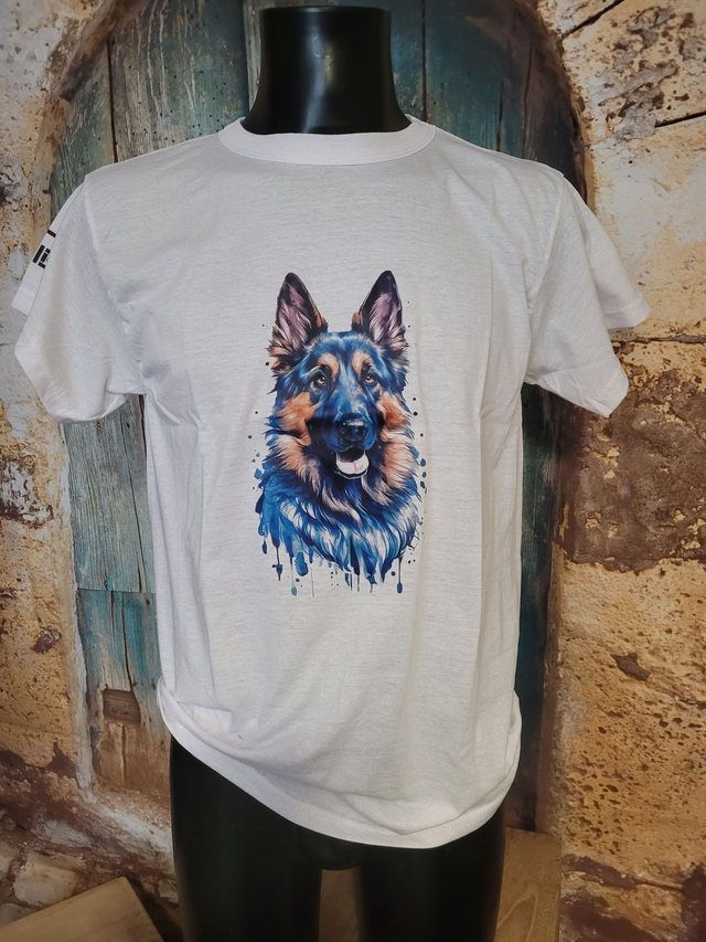 T-SHIRT BLANC HOMME (A117) 