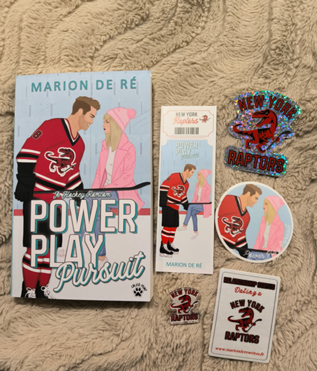 Power Play Pursuit - Signed book + Swag pack
