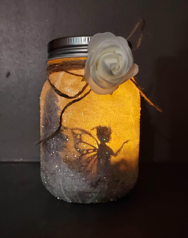 Photophore fée sapin 