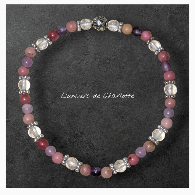 Bracelet &quot;Trio équilibre émotionnel&quot; BR-243