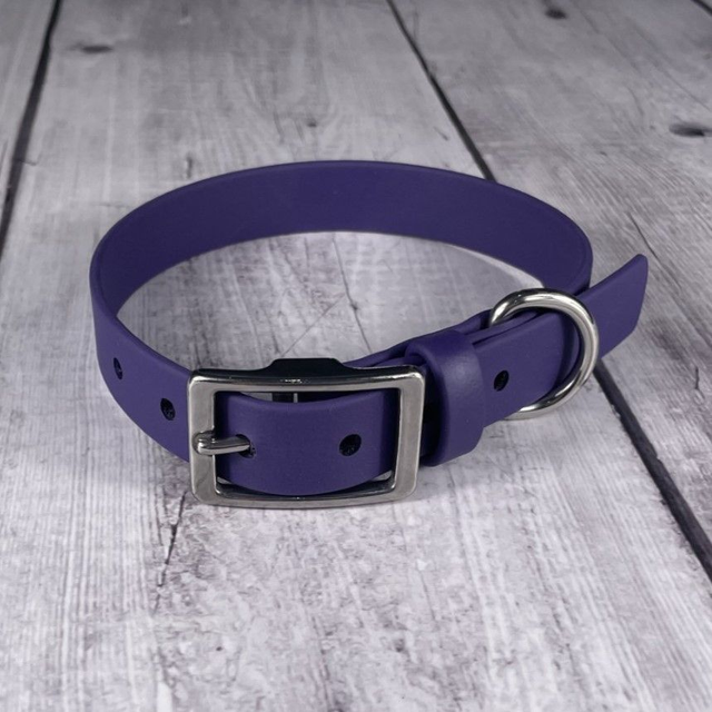 Violet Waterproof BioThane® Collar