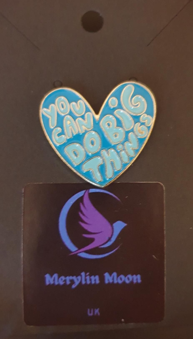 You Can Do Big Things Pin Badge 