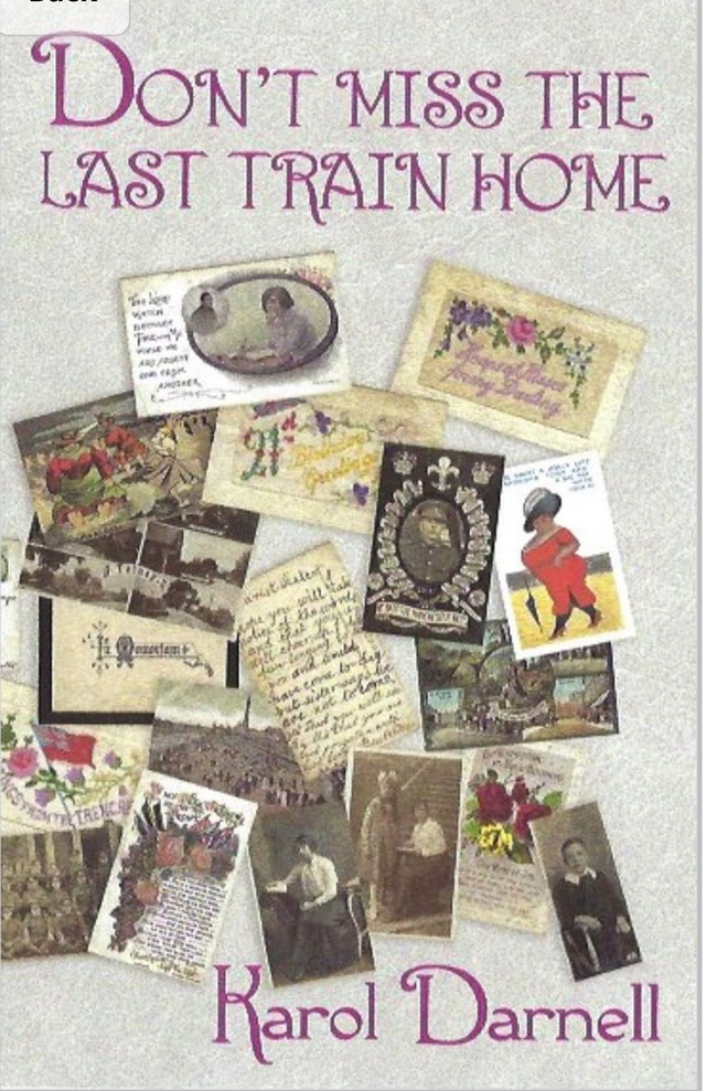 Don’t miss the last train home  10" x 8" Picture Hardback - Karol Darnell