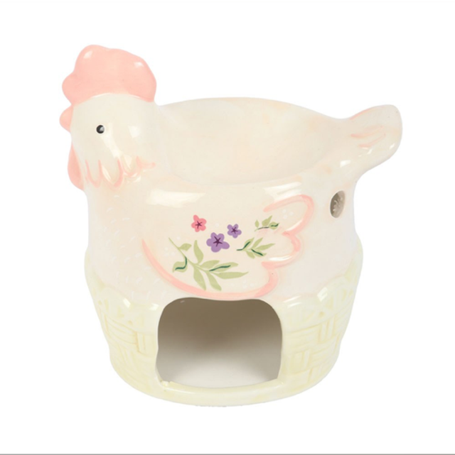 Hen Shaped Tea Light Burner