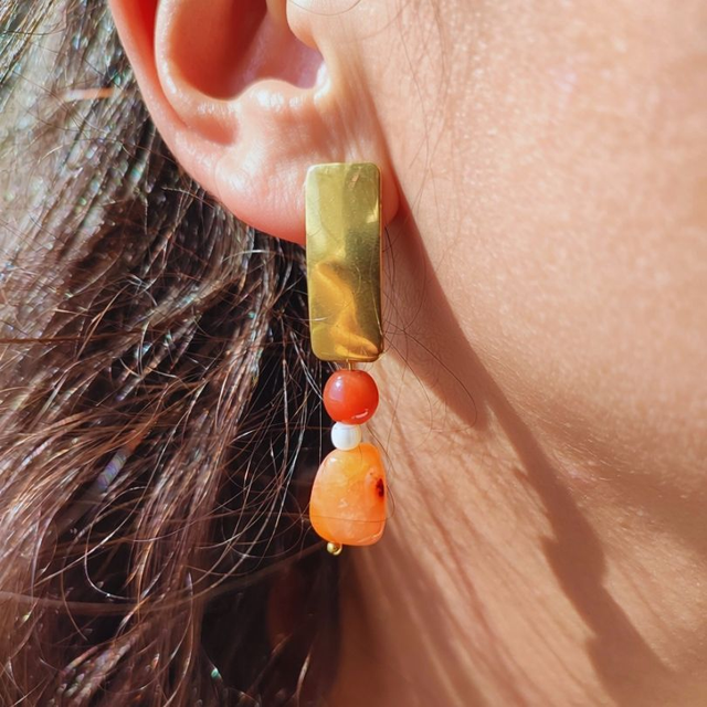 Boucles d'oreilles Amber