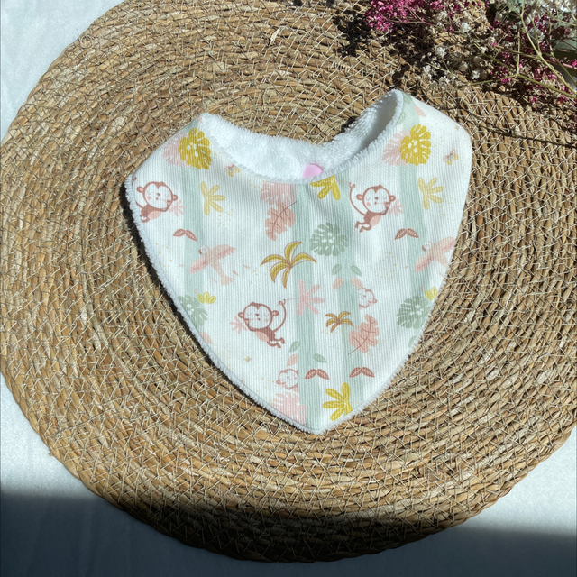 Bavoir bandana 0/9mois 