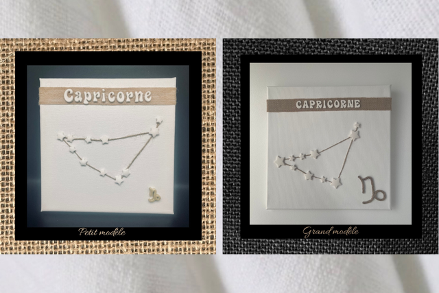 Cadre constellation astrologique 