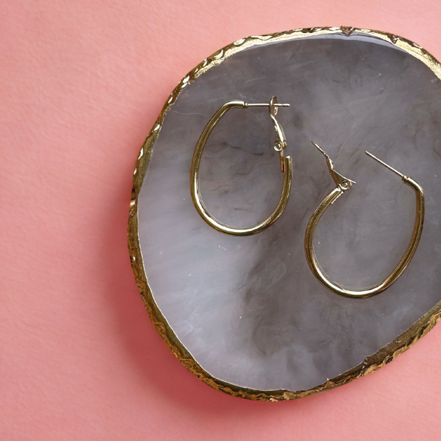 Créoles allongées maxi