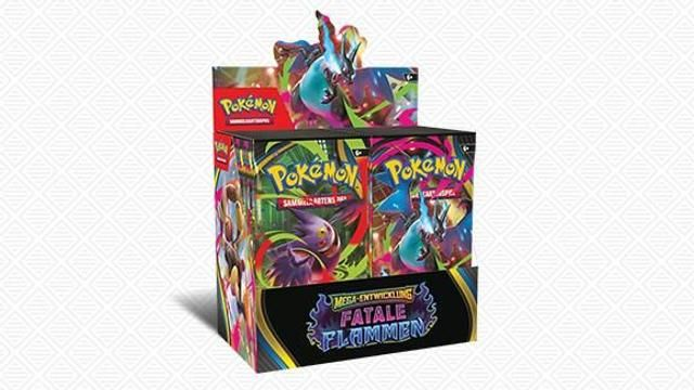 Pokémon - Booster Display: Mega-Entwicklung - Fatale Flammen