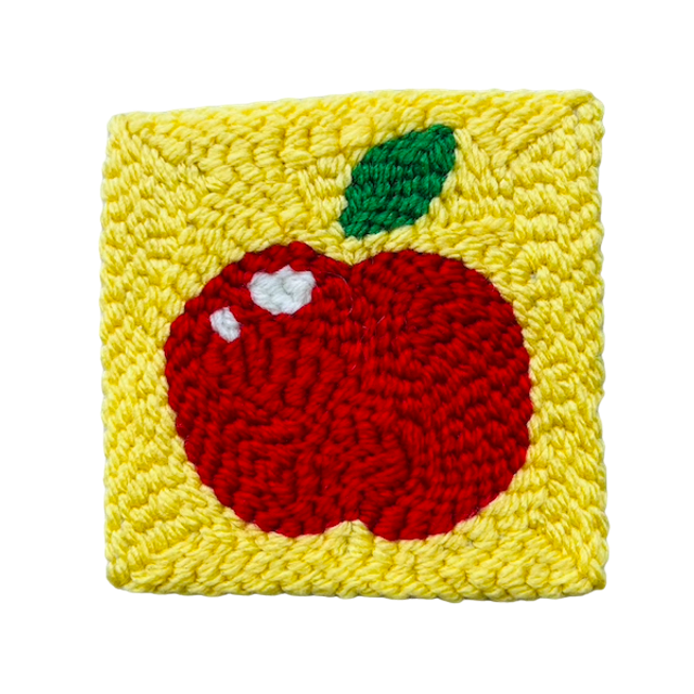 Dessous de verre Pomme