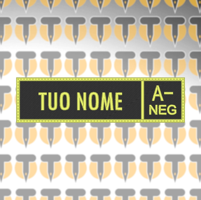 Patch Nominativa - Rh A -