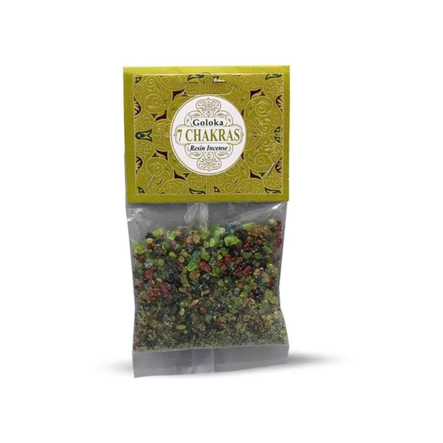 7 Chakra Resin Incense