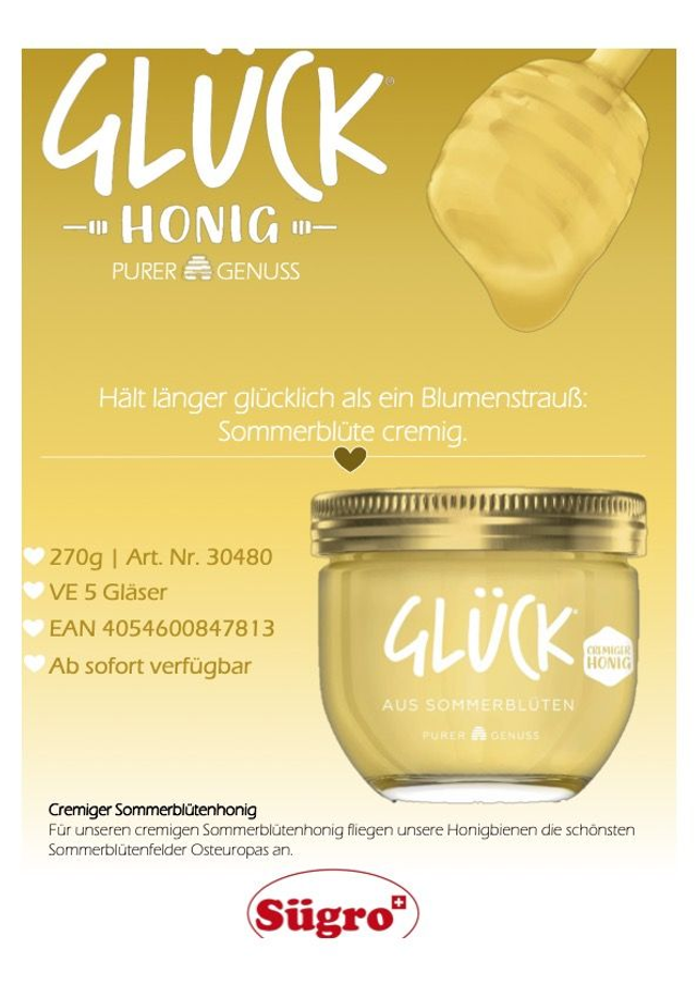 Sommerblüten Honig cremig  inklusive Glückscoaching per Video