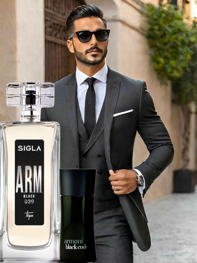 THIPOS 039 - A.R.M. black - Perfume inspirado em Armani