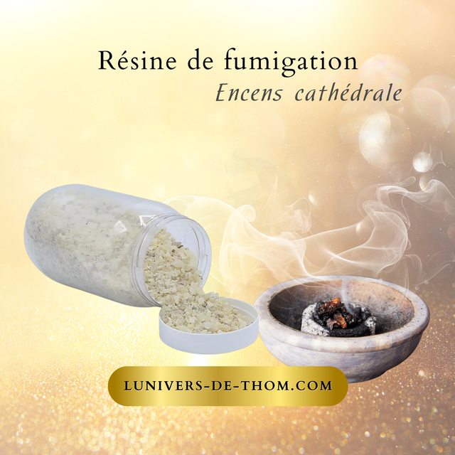 Encens résine Cathédrale 60 g
