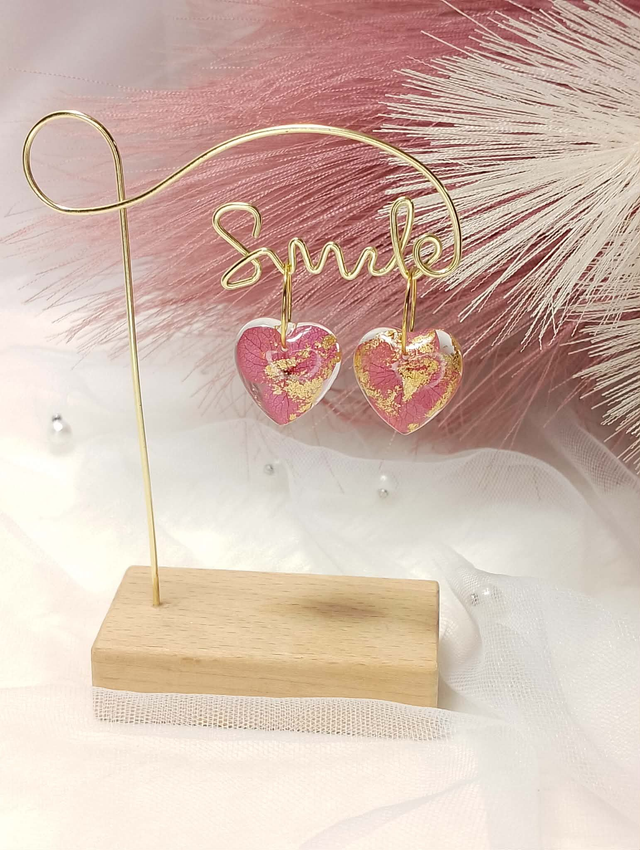 Boucles d'Oreilles Pendantes  Collection "Amour Toujours"