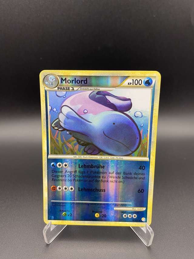 Morlord (9/123) Heartgold & Soulsilver - Good - DE - Reverse Holo Rare
