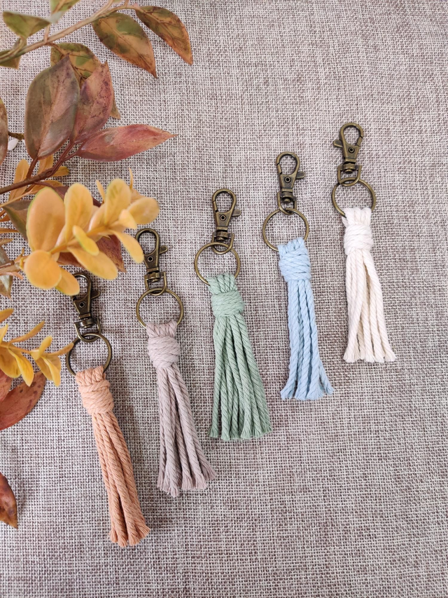 Brass clip Tassels