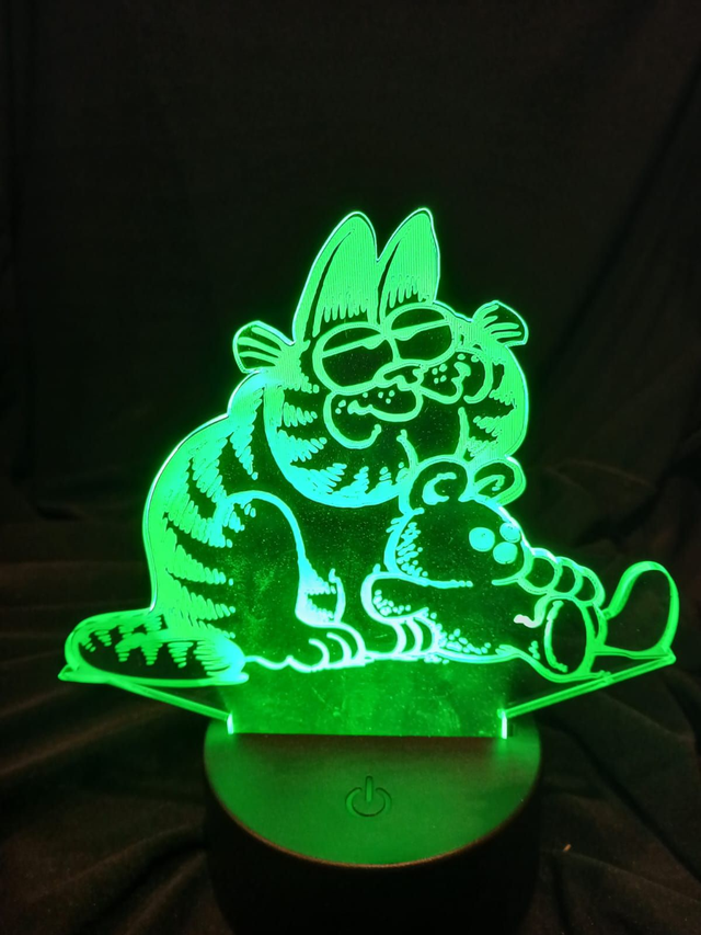 Garfield and his Cuddle Bear