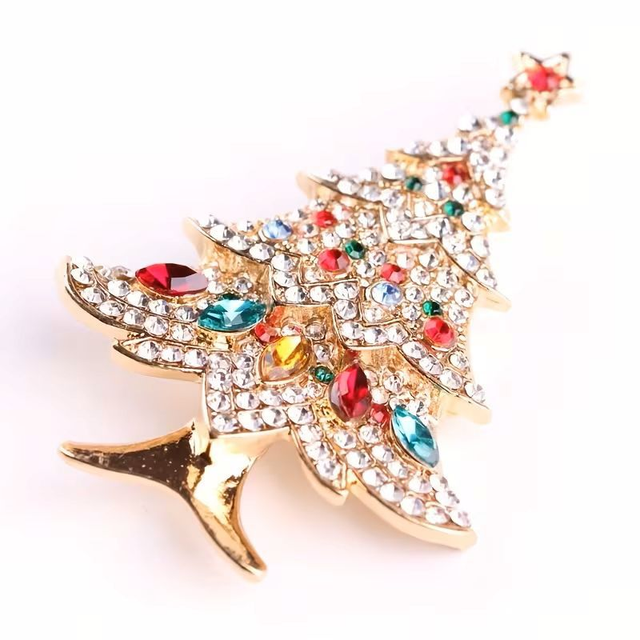 Christmas Tree Brooch