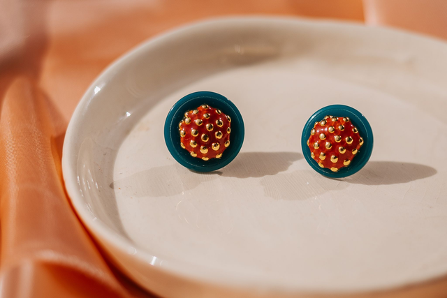 Ouri�o Laranjeira Earrings