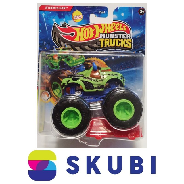 Steer Clear 2025 Hot Wheels Monster Trucks Half Hazards 2/4