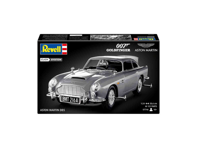James Bond Aston Martin DB5 Click System Maquette Revell 07746 1/24