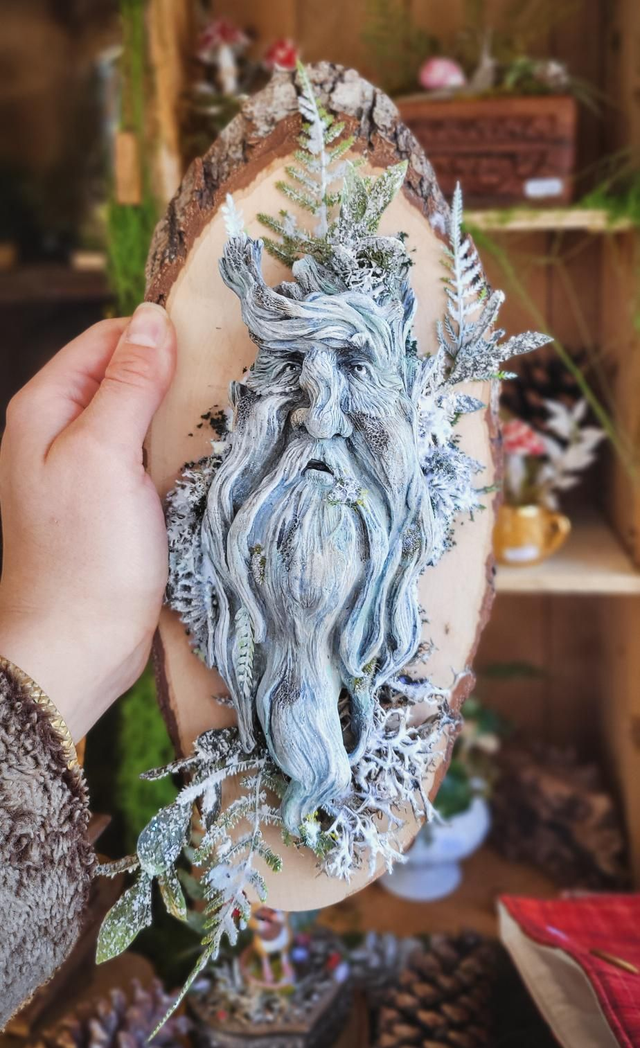 Ent d'hiver - Sculpture Fantastique