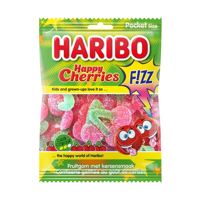 Haribo happy cherries 70 gram 