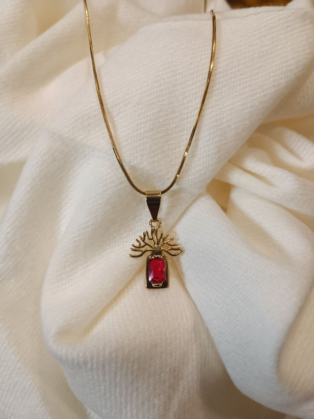 Collier baobab chaîne 45cm