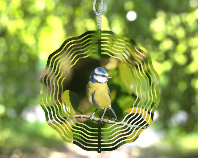 "Beatrice Blue tit" Wind Spinner