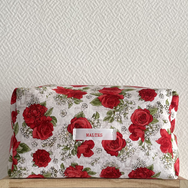 Trousse cube grande Rose