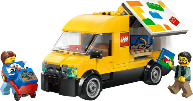 LEGO 60500 Der LEGO® Lieferwagen
